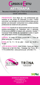 CURS Altrart-Artteràpia Can Trona